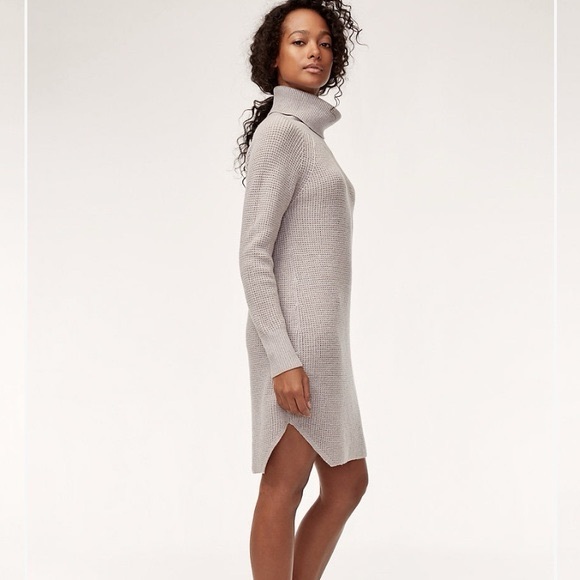 Wilfred Free Bianca Sweater Dress - Gray, Aritzia - Picture 2 of 5